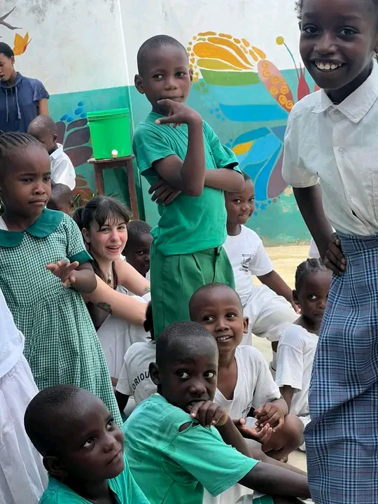Children at school